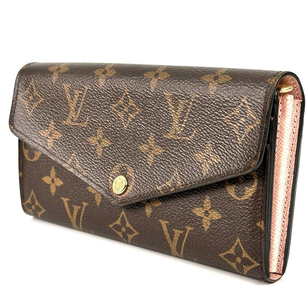 💎✨BEAUTIFUL✨💎 Louis Vuitton Monogram Portefeuille Sarah Long Wallet Pink